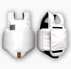 Кираса для косики каратэ с защитой спины (иск.кожа) S