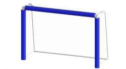 Комплект протекторов на ворота для гандбола / мини-футбола, иск.кожа (3 шт.) МП-16