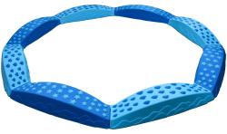 Дорожка тактильная волнистая (8 элементов)