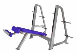 Олимпийская скамья с обратным наклоном FOREMAN FW-412