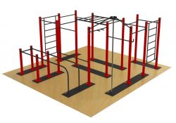 Мобильный комплекс для Воркаута Стандарт-12