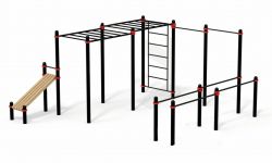 Уличный спортивный комплекс Воркаут ТС-73