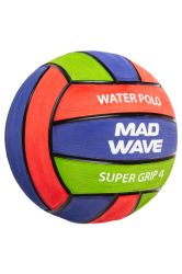 Мяч для водного поло MADWAVE Super Grip Pro №4 (синт. каучук)