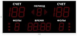 Табло для баскетбола 1900х850 мм ER2 3.0 Кд