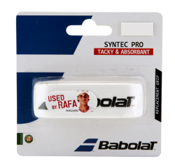 Грип BABOLAT Syntec Pro (1 шт.) белый Грип BABOLAT Syntec Pro (1 шт.) белый