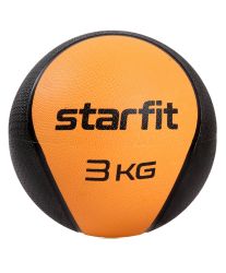 Медбол высокой плотности STARFIT GB-702 3 кг (оранжевый)