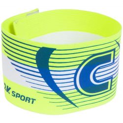 Повязка капитанская 2K Sport Captain adult неоновый (желтый/синий) Повязка капитанская 2K Sport Captain adult неоновый (желтый/синий)