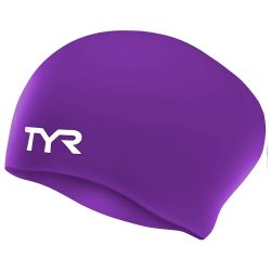Шапочка для плавания TYR Long Hair Wrinkle-Free Silicone Cap LCSL-510 (силикон)