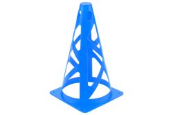 Конус разметочный травмобезопасный 22 см синий