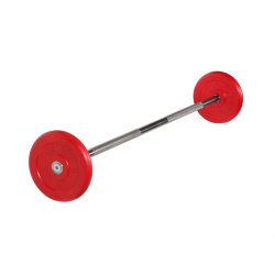 Штанга неразборная 15кг цветная MB Barbell MB-BarMW-C15