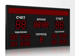 Табло для хоккея 1700x950 мм ER2 3.0 Кд красный