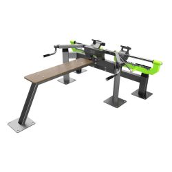 Уличный тренажер Баттерфляй верх с переменной нагрузкой ZAVODSPORTA Force-2802