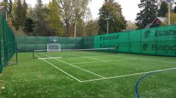 Ветрозащитный фон 12х2 м с логотипом BABOLAT