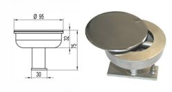 Анкер-крепление для разделительных дорожек в непереливном бассейне