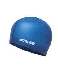 Шапочка для плавания ATEMI Big Silicone Cap синий