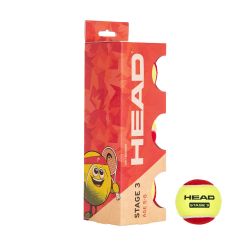 Мяч теннисный HEAD Sage 3 Red (3 шт.) Мяч теннисный HEAD Sage 3 Red (3 шт.)