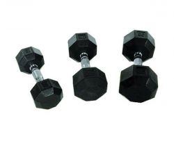 Гексагональные гантели PERFORM BETTER Rubber Encased Hex Dumbbells Гексагональные гантели PERFORM BETTER Rubber Encased Hex Dumbbells