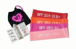 Набор из 4 широких мини-эспандеров Original FitTools FT-75-MORENA Набор из 4 широких мини-эспандеров Original FitTools FT-75-MORENA