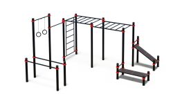 Уличный спортивный комплекс Воркаут ТС-62