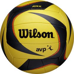 Мяч волейбольный WILSON AVP ARX GAME BALL OFF VB DEF №5 (микрофибра) желто-черный