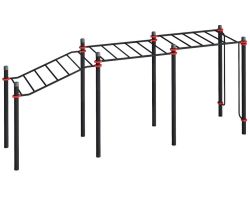 Параворкаут Рукоход разноуровневый для колясочников 108 мм