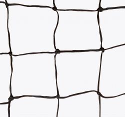 Сетка волейбольная любит. 9,5х1 м d=3,5 мм (обшитая с 4-х сторон, черная) с тросом