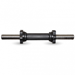 Гриф для гантели 400мм, d=25мм MB Barbell MB-BarM25-400B