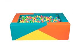 Квадратный сухой бассейн 1500х1500х500х150мм