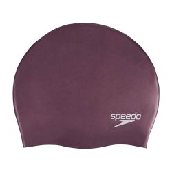 Шапочка для плавания SPEEDO Plain Molded Silicone Cap фиолетовый