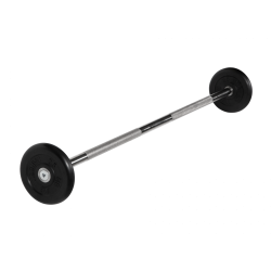 Штанга неразборная 10кг черная MB Barbell MB-BarMW-B10