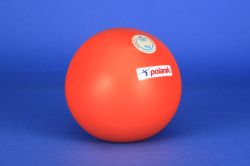 Ядро для толкания тренировочное POLANIK VDL (супермягкая резина) 0,6 кг