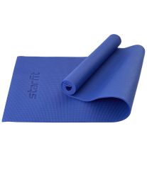 Коврик для йоги и фитнеса STARFIT FM-101 PVC 183x61х0,8 см (темно-синий)
