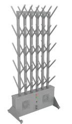Стеллаж сушильный для обуви «Стандарт» мобильный 2-сторонний (без колёсиков) 40 пар