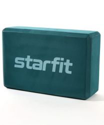 Блок для йоги STARFIT YB-200 EVA 22,5х15 см (изумрудный) Блок для йоги STARFIT YB-200 EVA 22,5х15 см (изумрудный)