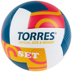 Мяч волейбольный TORRES Set №5 (ТПУ) Мяч волейбольный TORRES Set №5 (ТПУ)