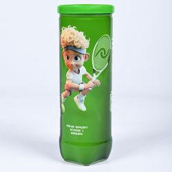 Мяч теннисный NEVA SPORT Green (3 шт.) Мяч теннисный NEVA SPORT Green (3 шт.)