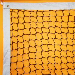 Сетка б/тен. любит. d=2,6 мм (оверлок с 3-х сторон, черная) с тросом