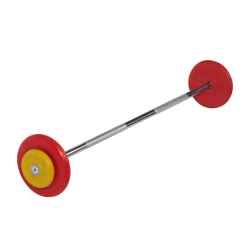 Штанга неразборная 17,5кг цветная MB Barbell MB-BarMW-C17,5