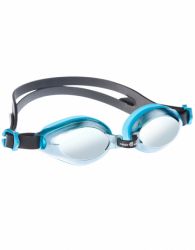 Очки для плавания юниорские MADWAVE AQUA Mirror (голубой)