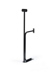 Кронштейн для хореографического (балетного) станка напольный пристенный однорядный (черный)