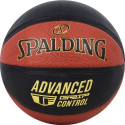 Мяч баскетбольный SPALDING Advanced Grip Control  In/Out №7 (ПУ) черно-коричневый Мяч баскетбольный SPALDING Advanced Grip Control  In/Out №7 (ПУ) черно-коричневый