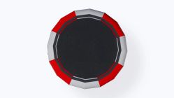 Надувной торовый батут (1 кольцо)