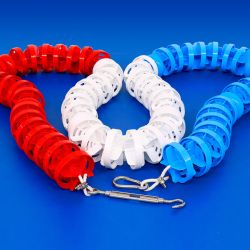 Дорожка разделительная волногасящая 25 м d=100 мм КОМПАКТ талреп, трос 26 м (в разборе) Дорожка разделительная волногасящая 25 м d=100 мм КОМПАКТ талреп, трос 26 м (в разборе)