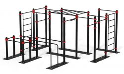 Мобильный комплекс для Воркаута Профи-10