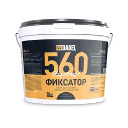 Клей-фиксатор для гибких напольных покрытий DAGEL 560 10 кг Клей-фиксатор для гибких напольных покрытий DAGEL 560 10 кг