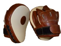 Лапы боксерские вогнутые (нат.кожа)