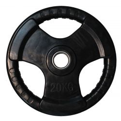 Диск обрезиненный 3 HANDLE d=51 мм PROFI-FIT 20 кг Диск обрезиненный 3 HANDLE d=51 мм PROFI-FIT 20 кг