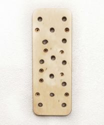 Доска для лазания Пегборд 80х30 см