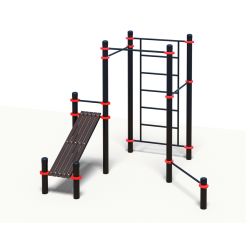 Уличный спортивный комплекс Воркаут ТС-43