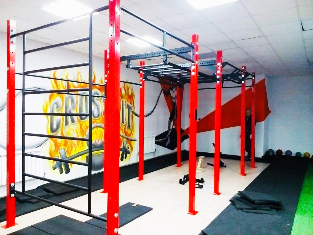 Заказ для MaxFit 888: установка рамы для кроссфита Заказ для MaxFit 888: установка рамы для кроссфита